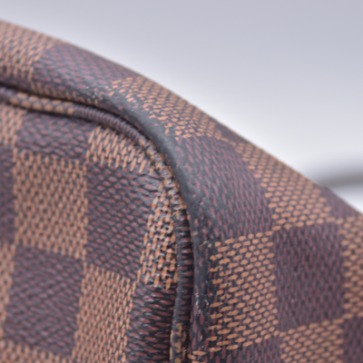 $2310 USA 2019 Louis Vuitton Damier Ebene Neverfull GM with Pouch 10021271 SD4119