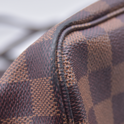 $2310 USA 2019 Louis Vuitton Damier Ebene Neverfull GM with Pouch 10021271 SD4119
