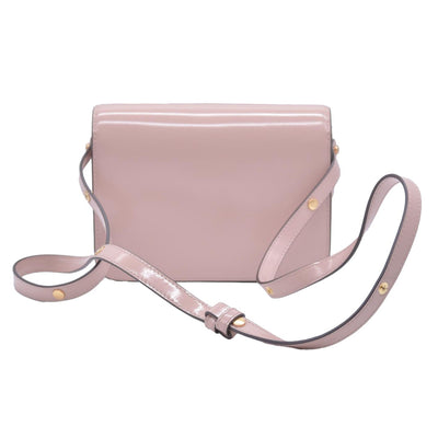 $420 Tory Burch Robinson Spazzolato Convertible Shoulder Bag Primrose CONSIGNMENT