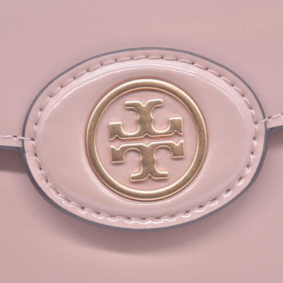 $420 Tory Burch Robinson Spazzolato Convertible Shoulder Bag Primrose CONSIGNMENT