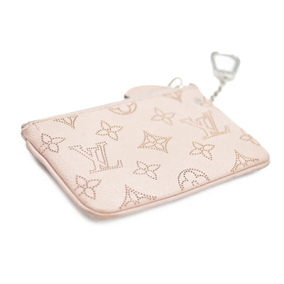 AUCTION Louis Vuitton  Mahina Key Pouch Magnolia