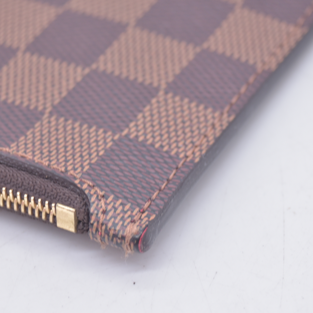 $2310 USA 2019 Louis Vuitton Damier Ebene Neverfull GM with Pouch 10021271 SD4119