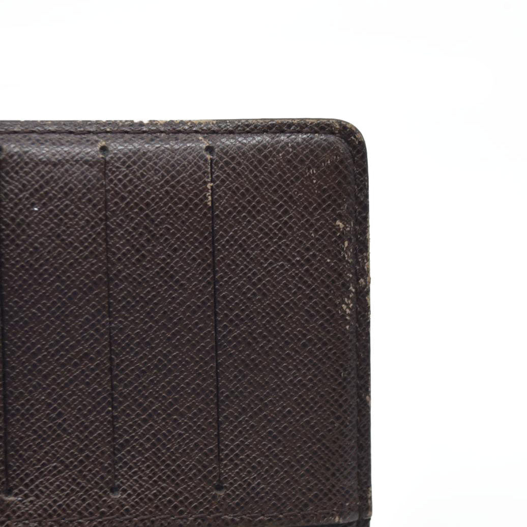 Louis Vuitton  Damier Ebene Small Ring Agenda Cover CA1002