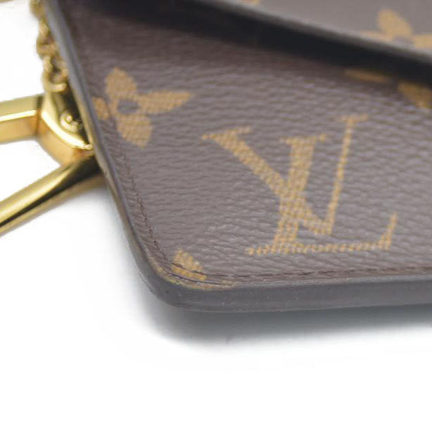 Louis Vuitton  Monogram Recto Verso Card Holder Black RFID