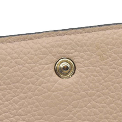 $495 Chloe Alphabet Leather Bifold Long Wallet