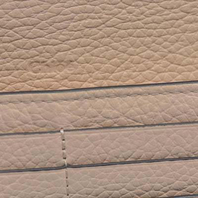 $495 Chloe Alphabet Leather Bifold Long Wallet