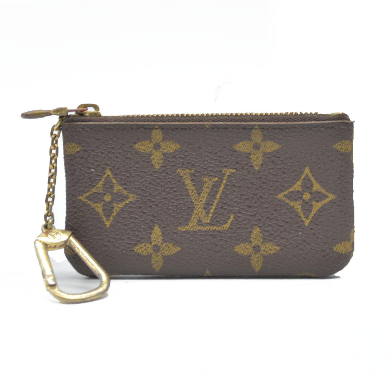 AUCTION $345 Louis Vuitton Monogram Key Pouch