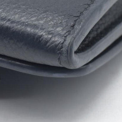 $495 Chloe Alphabet Leather Bifold Long Wallet