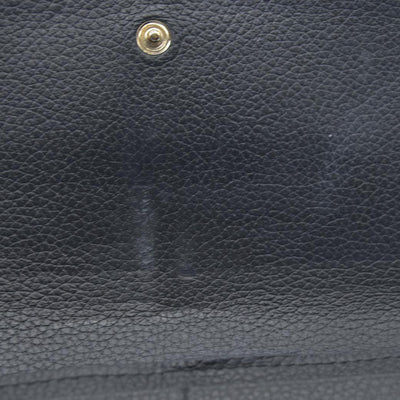 $495 Chloe Alphabet Leather Bifold Long Wallet