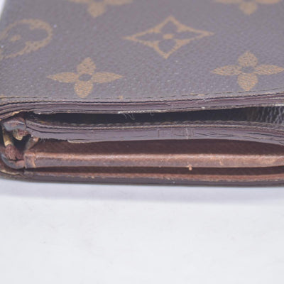 $560 1994 Louis Vuitton Monogram Porte Monnaie Billets Tresor Bifold Wallet MI0944 CONSIGNMENT