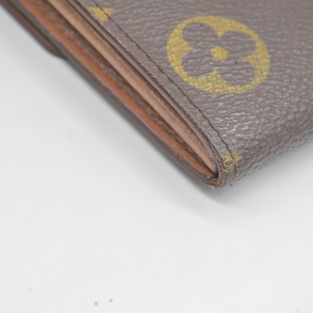$725 Louis Vuitton Monogram Porte Tresor International Wallet CONSIGNMENT CA0937