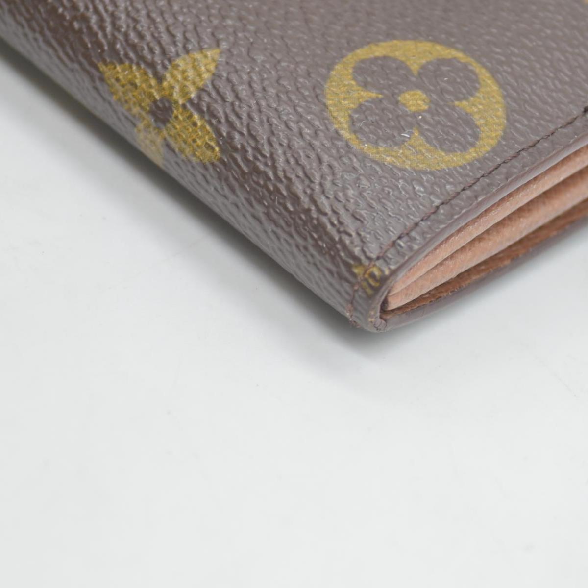 $725 Louis Vuitton Monogram Porte Tresor International Wallet CONSIGNMENT CA0937