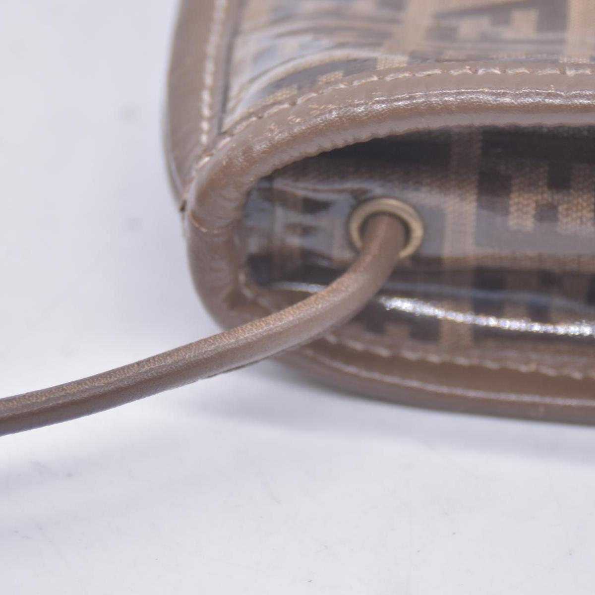 $850 Fendi Zucchino FF Evening Bag Vintage