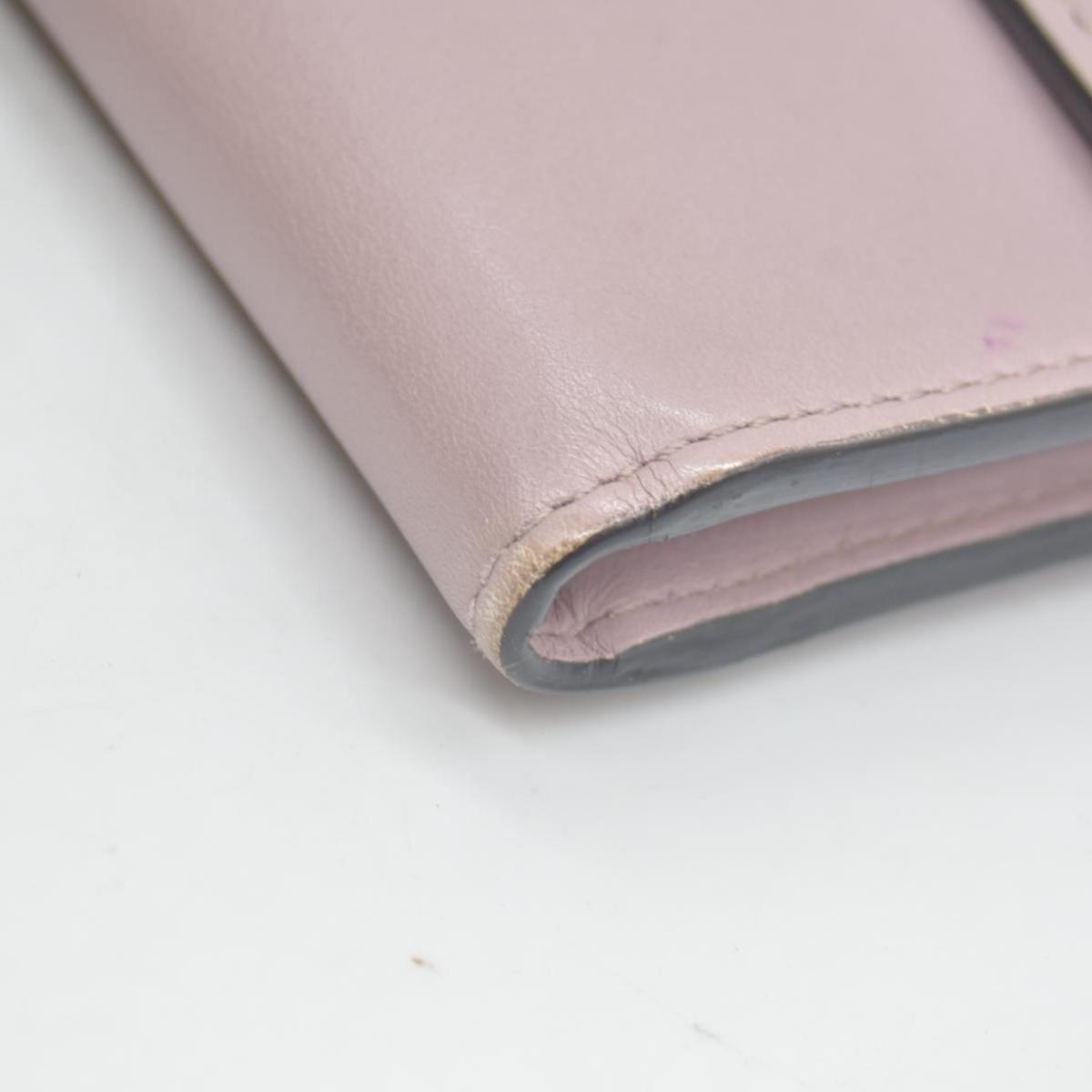 GUCCI GG Interlocking Long Wallet Light Pink CONSIGNMENT