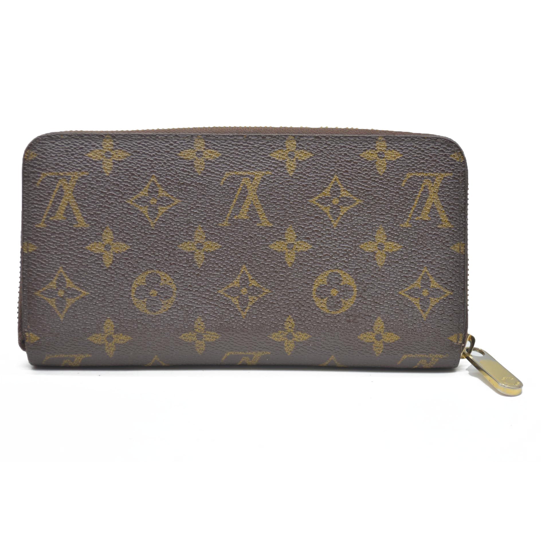 AUCTION $915 Louis Vuitton Monogram Zippy Wallet