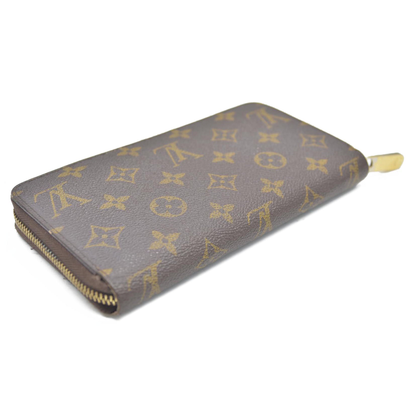 AUCTION $915 Louis Vuitton Monogram Zippy Wallet