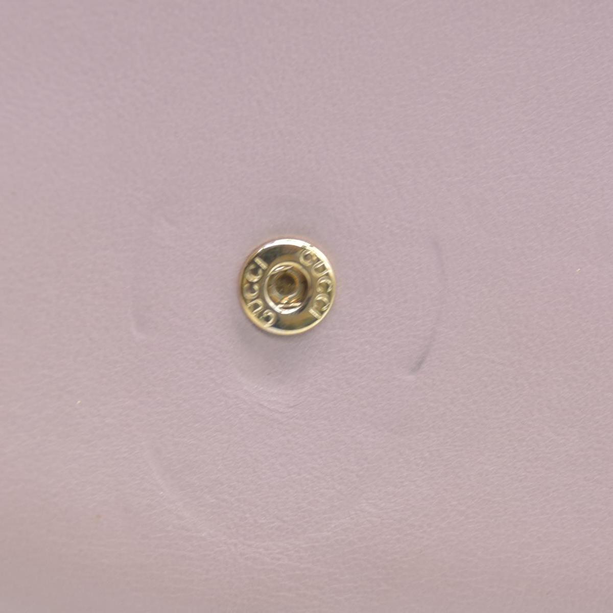 GUCCI GG Interlocking Long Wallet Light Pink CONSIGNMENT