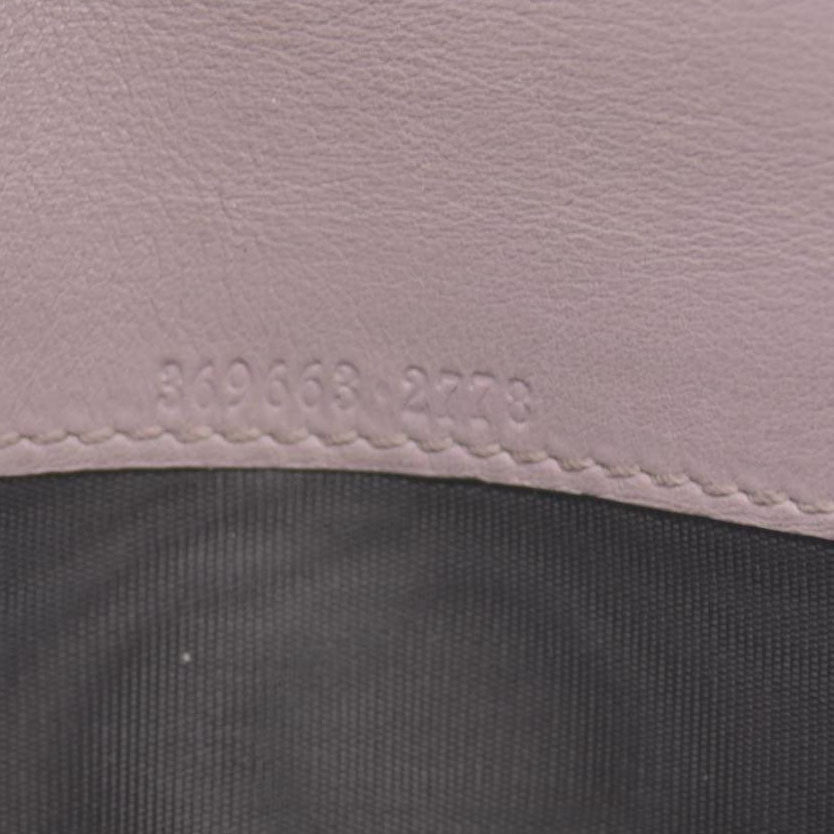 GUCCI GG Interlocking Long Wallet Light Pink CONSIGNMENT