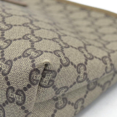 Gucci GG Gucci Plus PVC Leather Pouch Clutch Bag