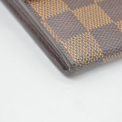 $670 Louis Vuitton Damier Ebene Sarah Wallet CA0075 CONSIGNMENT