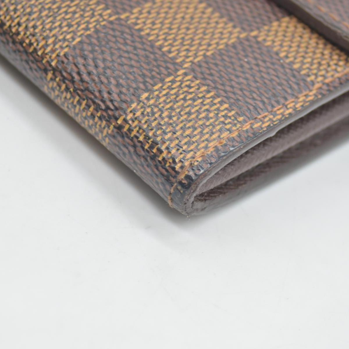 $670 Louis Vuitton Damier Ebene Sarah Wallet CA0075 CONSIGNMENT