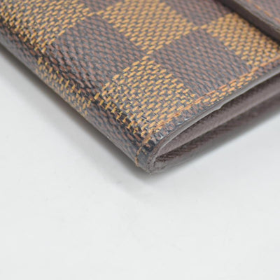 $670 Louis Vuitton Damier Ebene Sarah Wallet CA0075 CONSIGNMENT