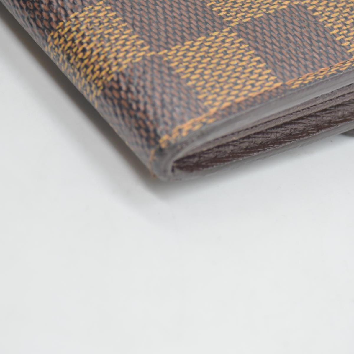 $670 Louis Vuitton Damier Ebene Sarah Wallet CA0075 CONSIGNMENT