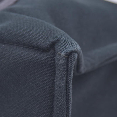 $780 HERMES Toile Fourre Tout PM Black CONSIGNMENT 10021191