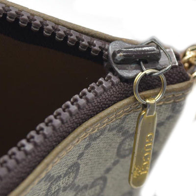 Gucci GG Gucci Plus PVC Leather Pouch Clutch Bag