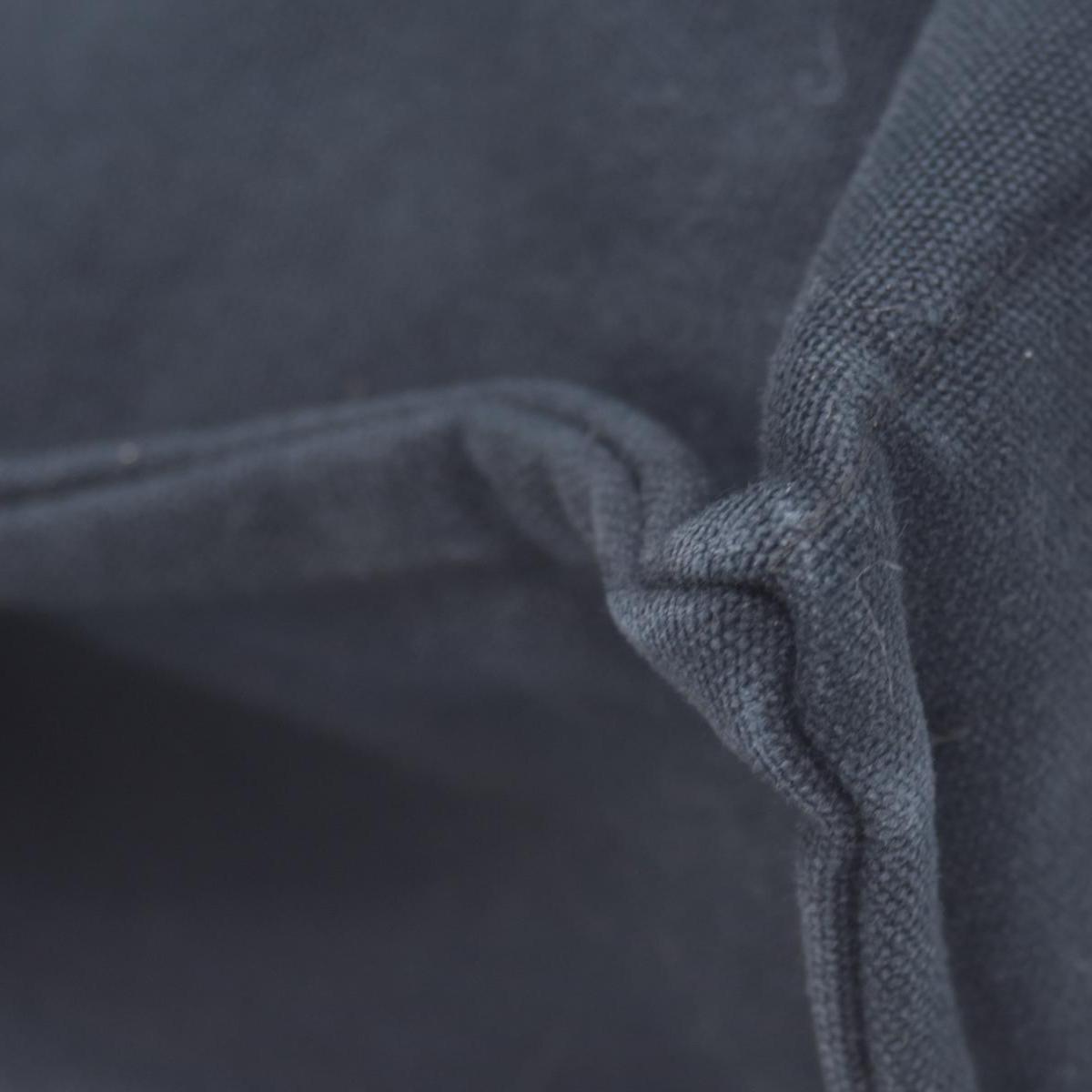 $780 HERMES Toile Fourre Tout PM Black CONSIGNMENT 10021191