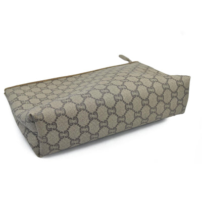 Gucci GG Gucci Plus PVC Leather Pouch Clutch Bag Consignment