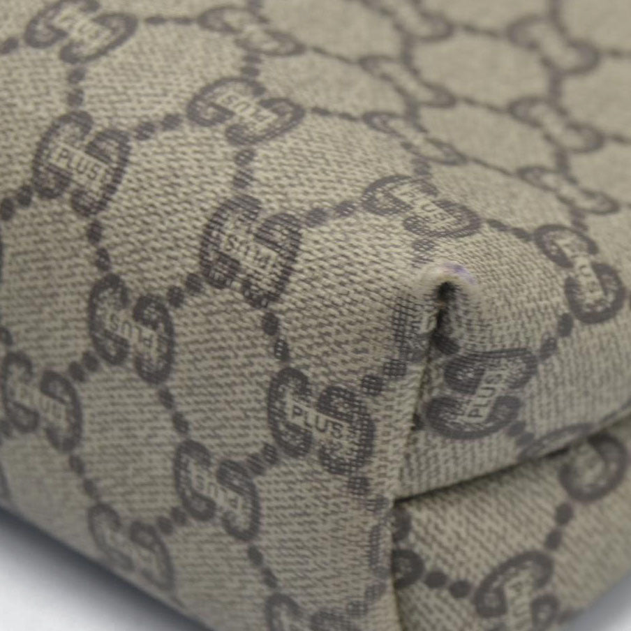 Gucci GG Gucci Plus PVC Leather Pouch Clutch Bag Consignment
