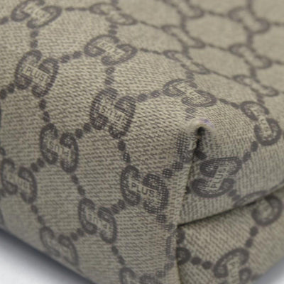 Gucci GG Gucci Plus PVC Leather Pouch Clutch Bag Consignment