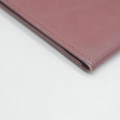 $800 Cartier Vintage Burgundy Bifold Leather Wallet CONSIGNMENT