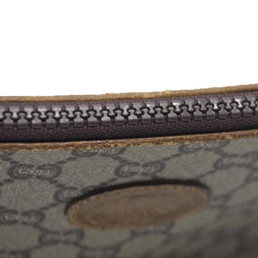 Gucci GG Gucci Plus PVC Leather Pouch Clutch Bag Consignment