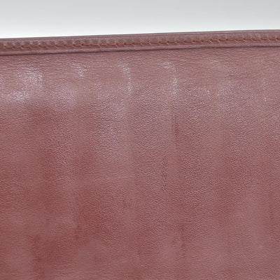 $800 Cartier Vintage Burgundy Bifold Leather Wallet CONSIGNMENT