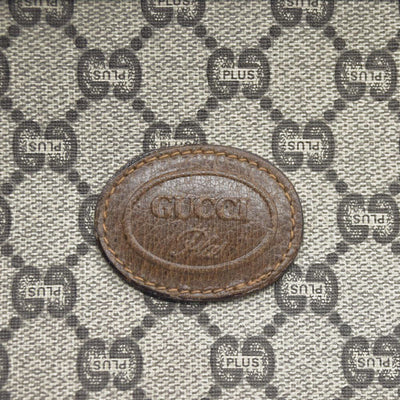 Gucci GG Gucci Plus PVC Leather Pouch Clutch Bag Consignment