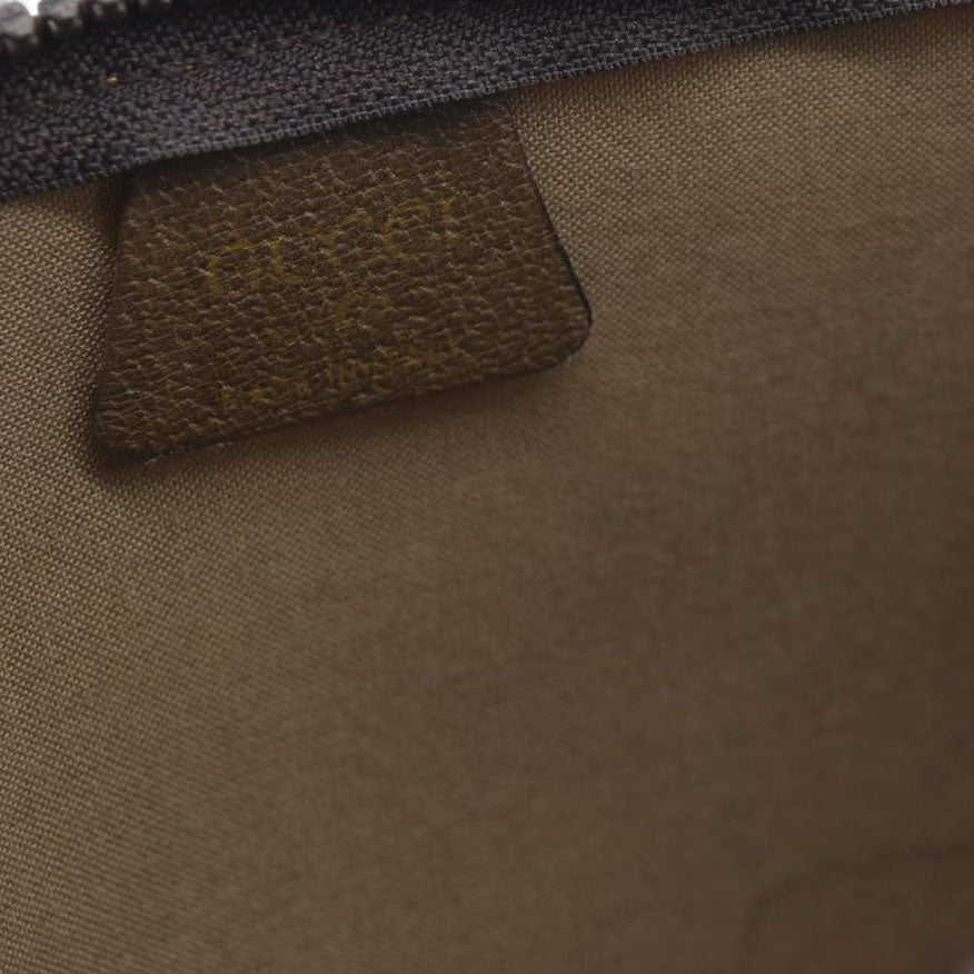 Gucci GG Gucci Plus PVC Leather Pouch Clutch Bag Consignment