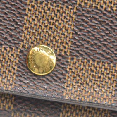 Louis Vuitton Damier Ebene Porte-Monnaie Tresor Wallet CA1001 CONSIGNMENT
