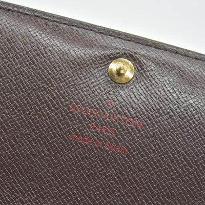 Louis Vuitton Damier Ebene Porte-Monnaie Tresor Wallet CA1001 CONSIGNMENT