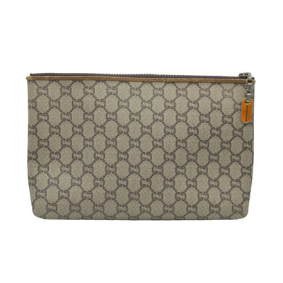 Gucci GG Gucci Plus PVC Leather Pouch Clutch Bag