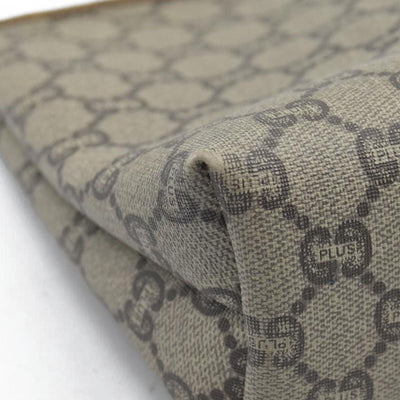 Gucci GG Gucci Plus PVC Leather Pouch Clutch Bag