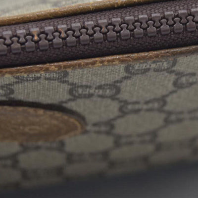 Gucci GG Gucci Plus PVC Leather Pouch Clutch Bag