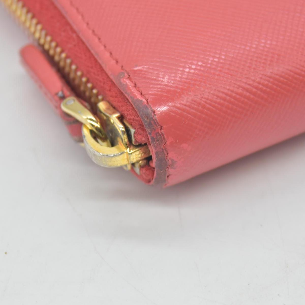 Prada Saffiano Metal Leather Continental Wallet CONSIGNMENT