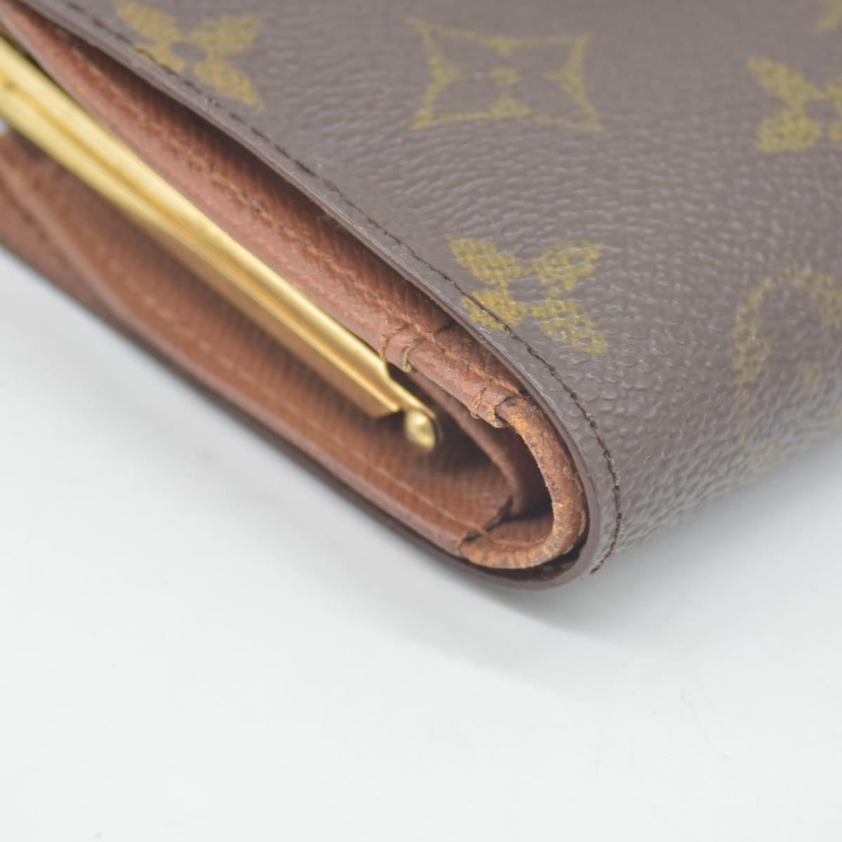 Louis Vuitton Kisslock French Wallet CONSIGNMENT