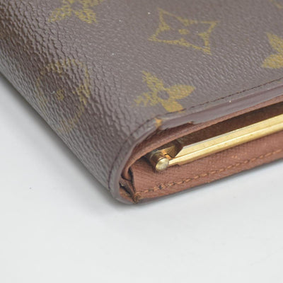 Louis Vuitton Kisslock French Wallet CONSIGNMENT