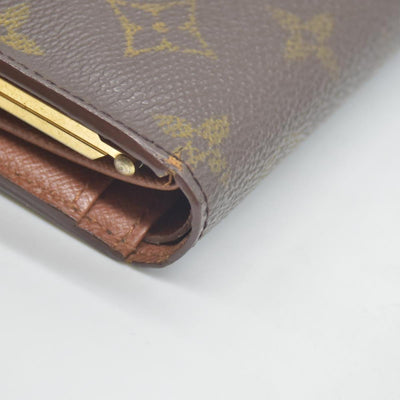Louis Vuitton Kisslock French Wallet CONSIGNMENT
