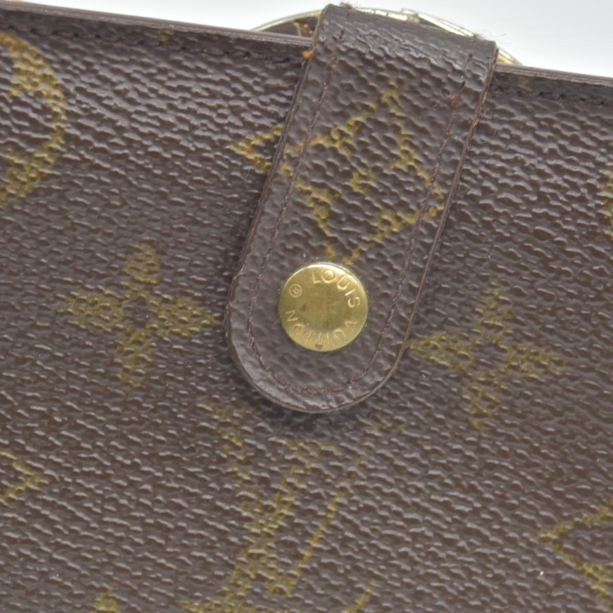 Louis Vuitton Kisslock French Wallet CONSIGNMENT