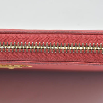 Prada Saffiano Metal Leather Continental Wallet CONSIGNMENT