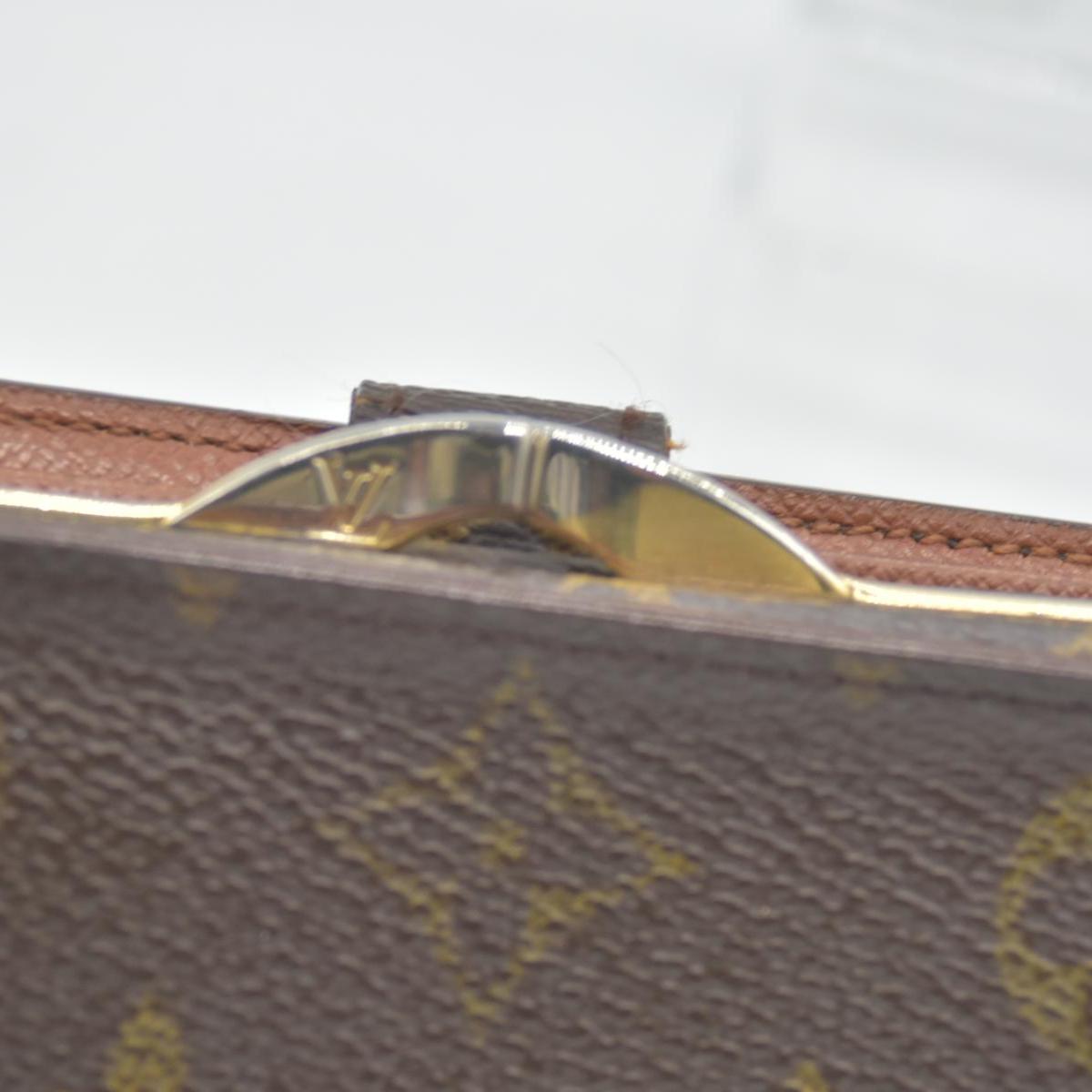 Louis Vuitton Kisslock French Wallet CONSIGNMENT